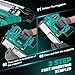 Brad Nailer Cordless Stapler for Makita 18V (No Battery), 2 in 1 Electric Nail Gun/Staple Gun with 18GA Nails/Staples, Battery Power 2 Inch Nailer for Trim Wood Crafting Home DIY, Tool Only