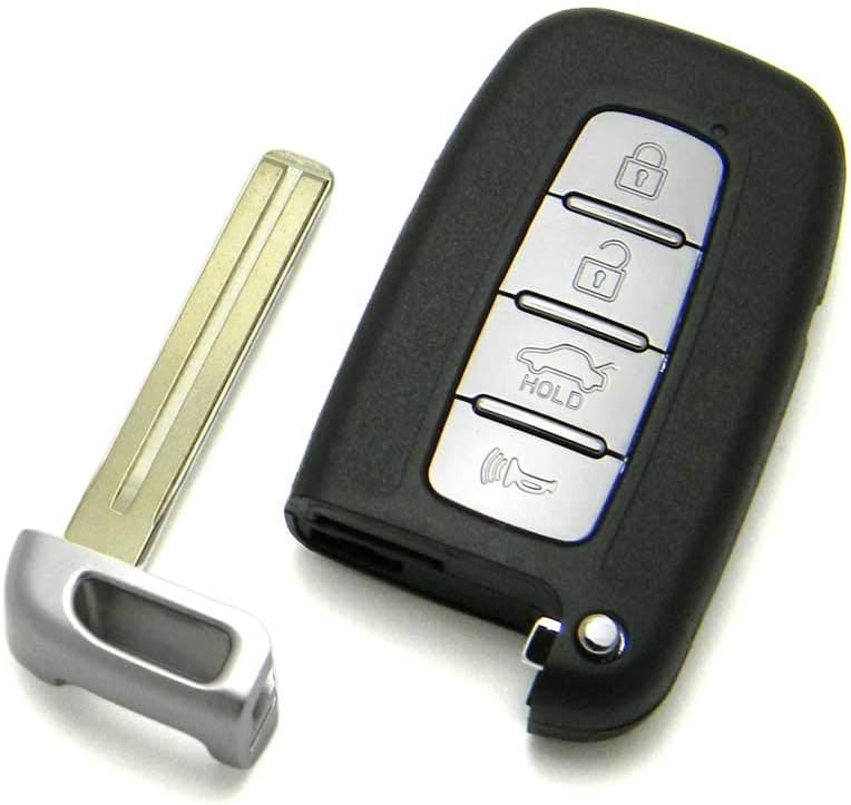 OEM Electronic 4-Button Smart Key Fob Remote Compatible with 2011-2013 Kia Optima (FCC ID: SY5HMFNA04, P/N: 95440-2T100)