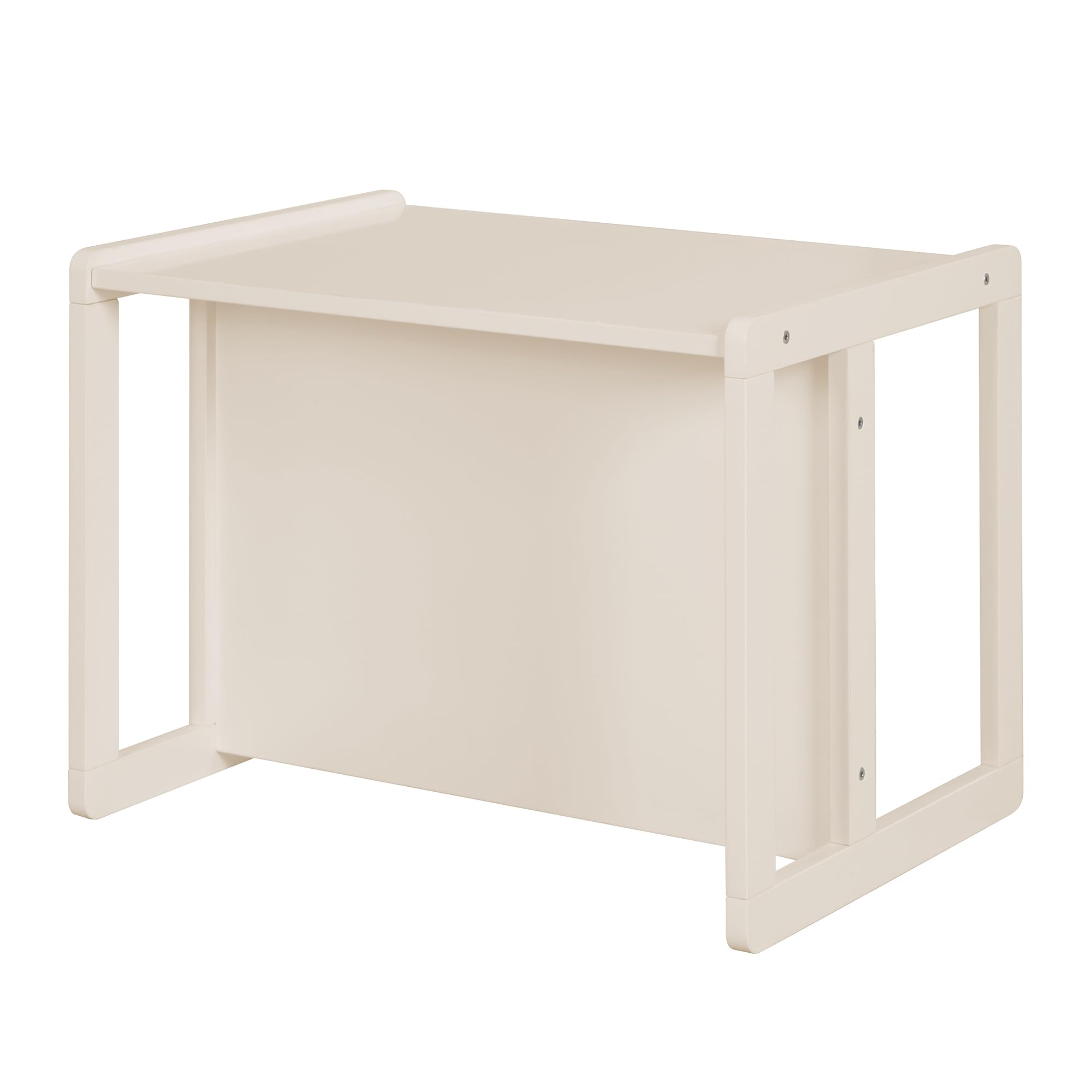 roba Ensemble Table et Chaise Réversibles pour Enfants - 3 Hauteurs d'Assise - Table Convertible en Banc – 9 Mois à 10 Ans - Bois Laqué Beige