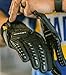 Mechanix Wear M-Pact Impact Resistant Work Gloves - Durable Safety Gloves for Men - Touchscreen Capable - Machine Washable - Breathable - Large - Black