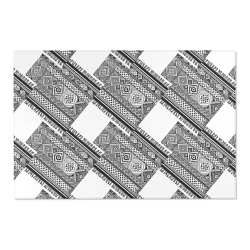 Palestine Keffiyeh Area Rug