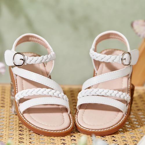 Image of Kiderence Toddler Girls Sandals Little Girls Kids Summer Shoes Toddler Sandals