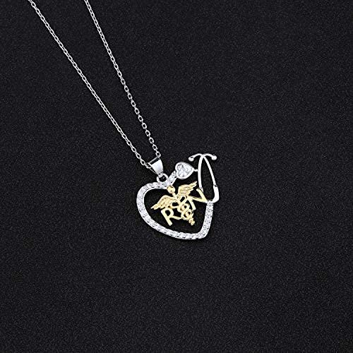 BNQL RN Nurse Gifts Necklace Nursing Graduation Gift RN Charm Medical Jewelry Graduation Gift Medical Student Gift4