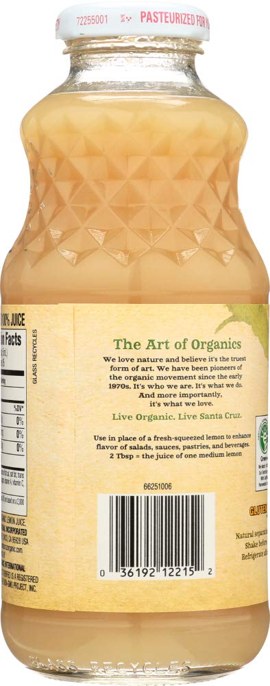 Santa Cruz Juice Lemon 100% Org