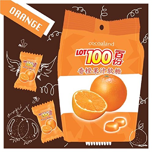 Cocoaland Lot 100 Gummy 150g (Orange, 6 Packs) miniatura 2