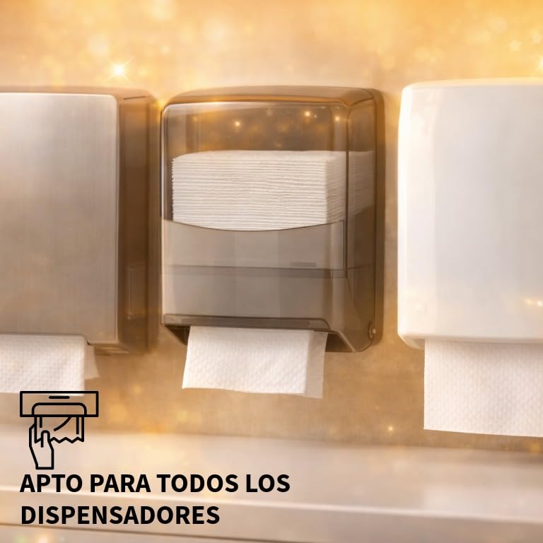 Toallas Papel Secamanos ZigZag | Pack de 6000 Uds