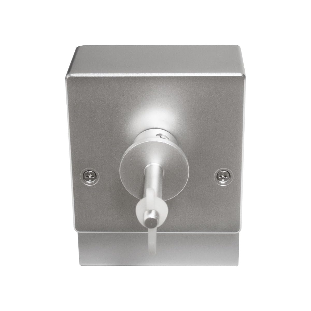 T-Mech Adattatore per vinile a ultrasuoni per la pulizia di dischi in vinile 1-5 x 33, 45, 78 Giri 15mm Spessore della fessura 10RVS al minuto 12V Alluminio anodizzato argento