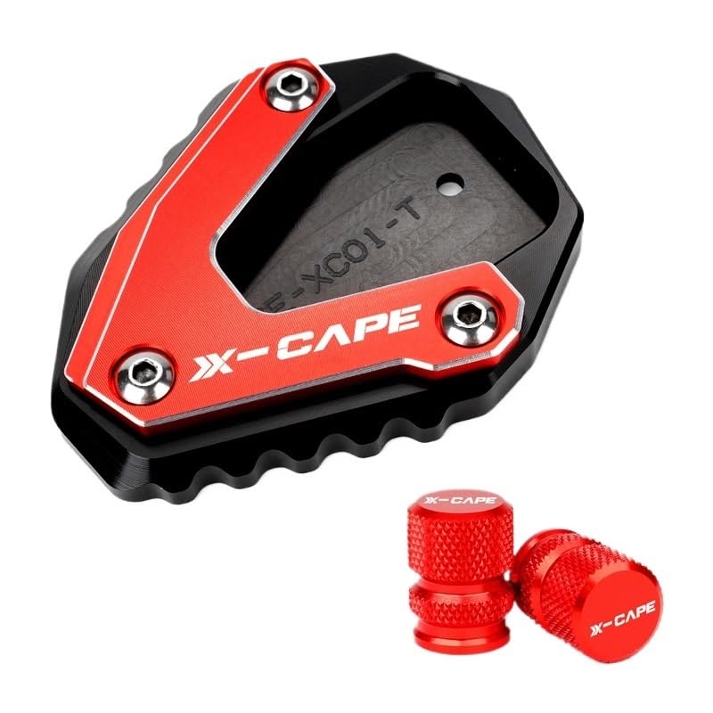 Extension de béquille large et antidérapante pour la stabilité du X-Cape 650