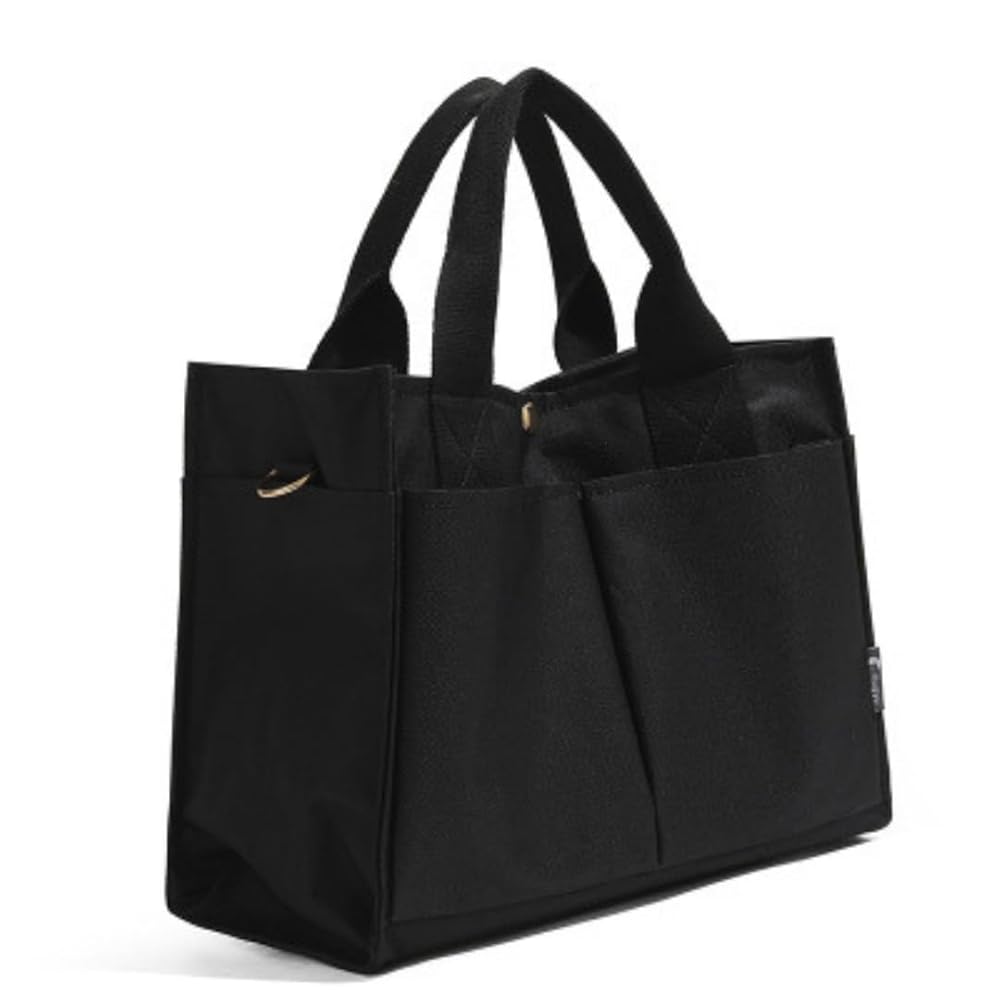 旅行バッグ‼️COACH 黒 トートバッグ マザーズバッグ 大容量！ポケット