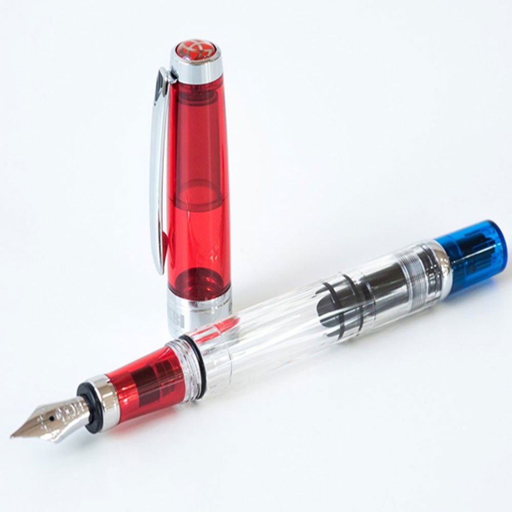 Twsbi Diamond 580 RBT Red & Blue Stylo plume B