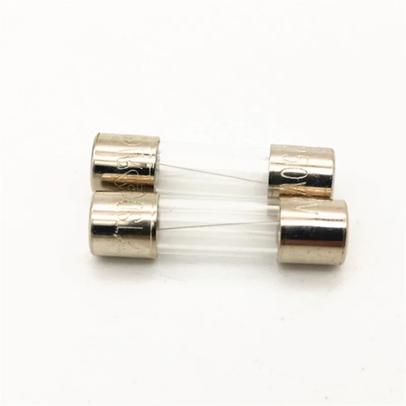(100 sztuk/zestaw) T5A 250V wolnostojące szklane bezpiecznik rurkowy 5 x 20 mm, 5 A.