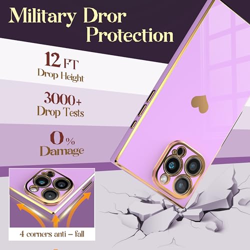 Coque iPhone 17 Air antichoc design rectangulaire rigide - 3