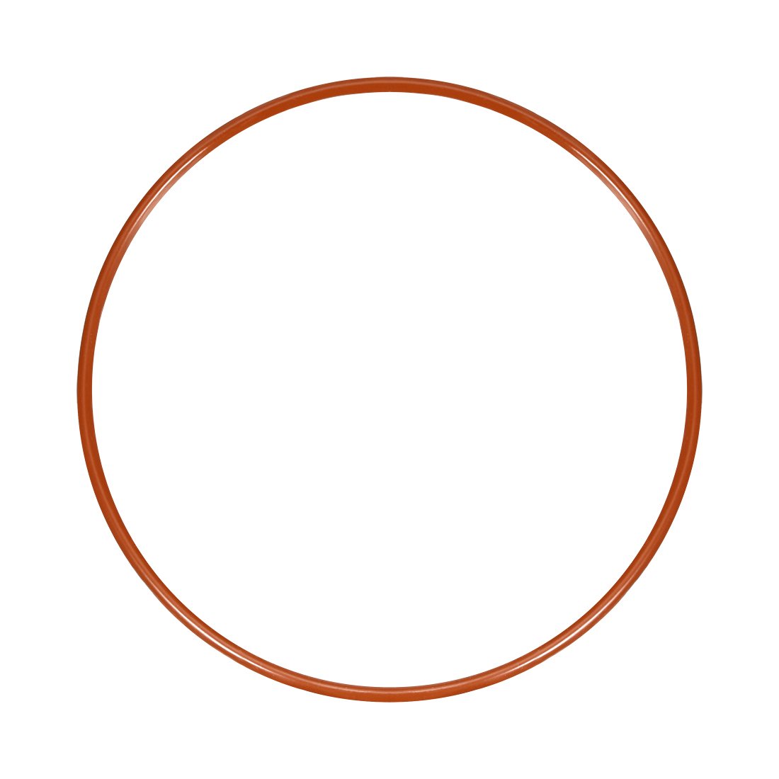 sourcingmap Silicone O-Ring, 105mm OD, 100.2mm ID, 2.4mm Width, VMQ Seal Rings Gasket, Red, 100.2mmx105mmx2.4mm
