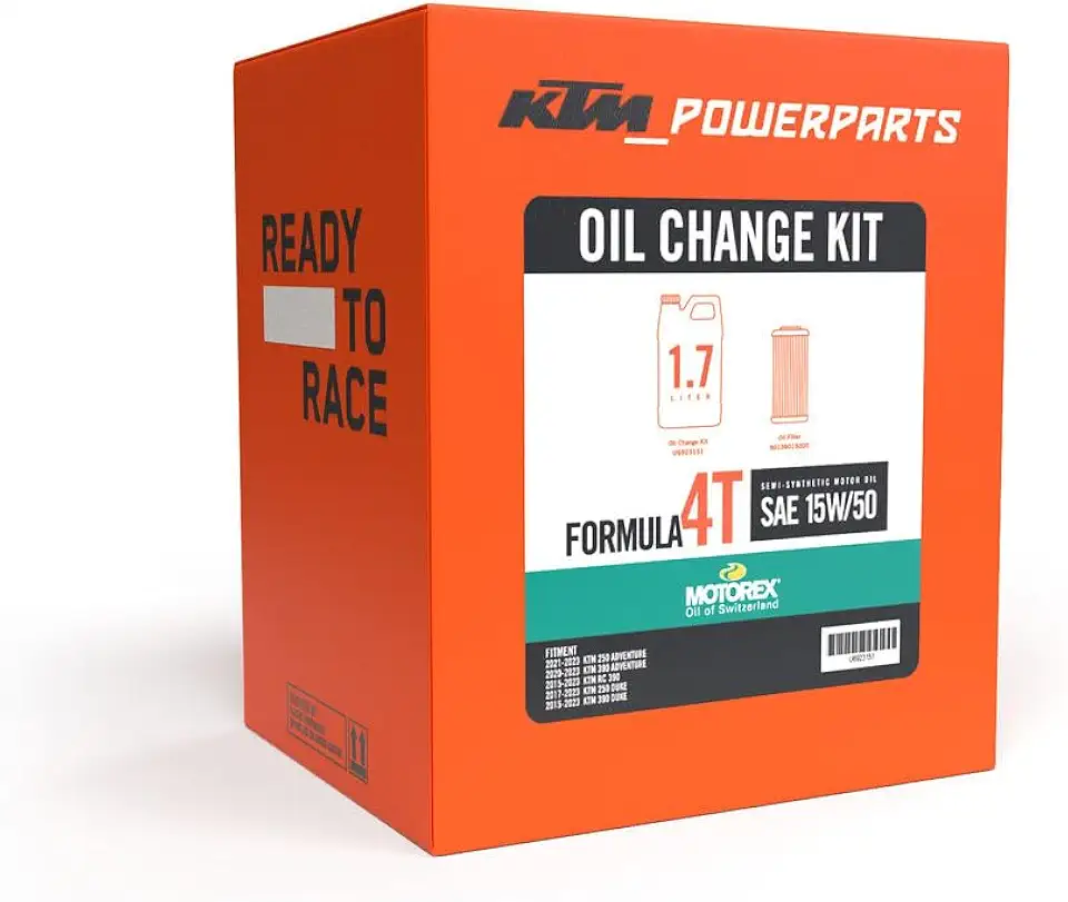 KTM/Motorex Oil Change Kit 15W/50 (1.7L) - U6923151