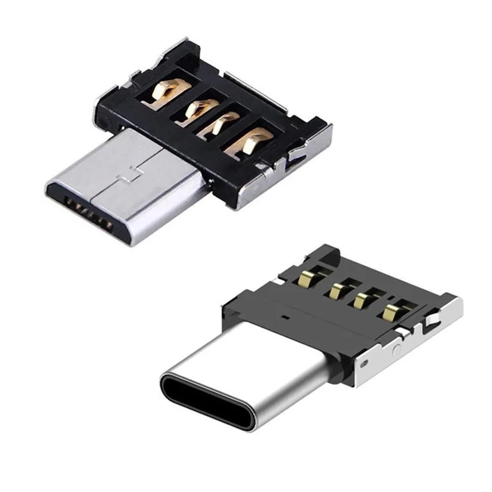 Adaptador USB C a USB tipo C OTG Cable para MacBook Android Phone (tipo C, 10 piezas)
