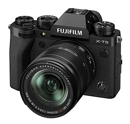 Fujifilm X-T5 Mirrorless Digital Camera Xf18-55Mm Lens Kit - Black #TOP1