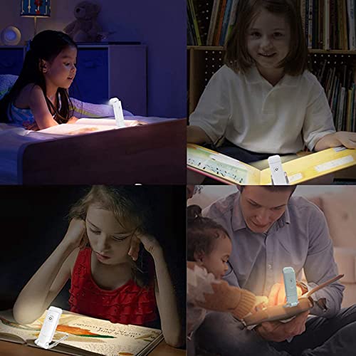 Luz de leitura de livro Luz de marcador USB LED com clipe para luzes de livro Luzes de leitura para