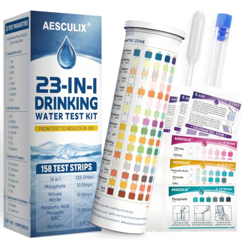 AESCULIX 23-in-1 Water Test Kit