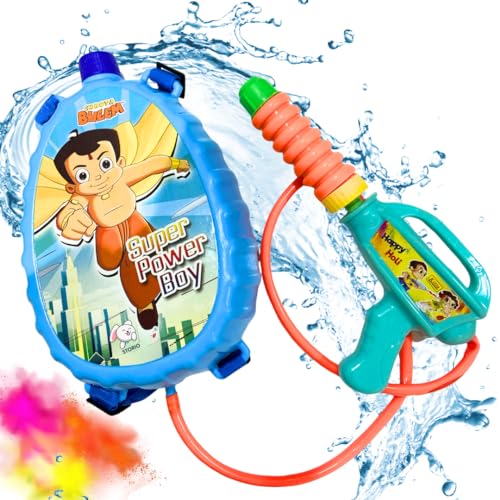 Storio Holi Water Toy Gun with Pressure Mechanism for Long Throw, Back Holding Tank, Back Holding Tank - Chhota Bhim (B0CTKNYVDW) Amazon Price History, Amazon Price Tracker