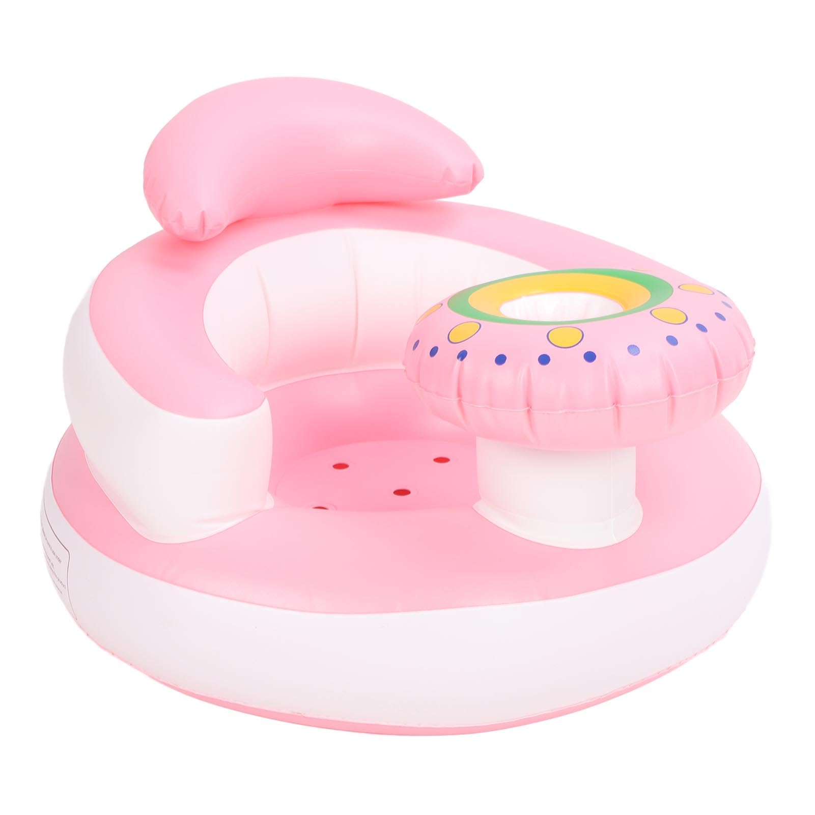 Baby Inflatable Seat for Babies 3-36 Months, Built in Air Pump Infant Back Support Sofa, Infant Support Seat Toddler Chair, Baby Shower Chair