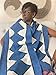 Blue African Mudcloth Scarf/Bogolan Boho Scarf/Unisex Handmade Scarf/Bogolan Mudcloth Scarf/Scarves/Gift for Her/Gift for Him/Chrismas Gift