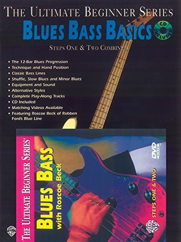 Ultimate Beginner Blues Bass Basics Mega Pak (Book, CD & DVD) (The Ultimate Beginner Series) by Roscoe Beck (2004-11-01)