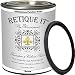 Retique It Chalk Finish Paint by Renaissance - Non Toxic, Eco-Friendly Chalk Furniture & Cabinet Paint - 32 oz (Quart), Snow