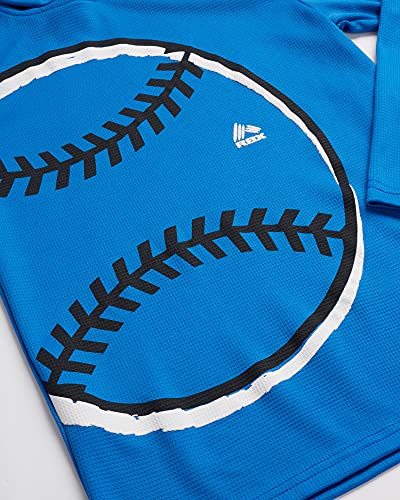 RBX Boys Tracksuit Set - 4 Piece Pullover Thermal Boys Hoodie Sweatshirt and Tricot Jogger Sweatpants Outfit (Sizes 8-12)3