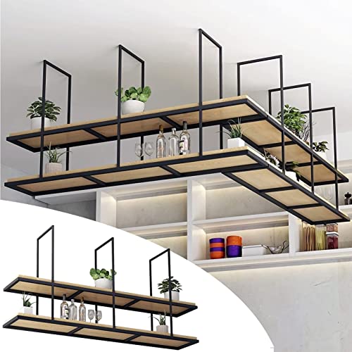 Étagère à vin en bois massif pour une décoration chaleureuse - 2