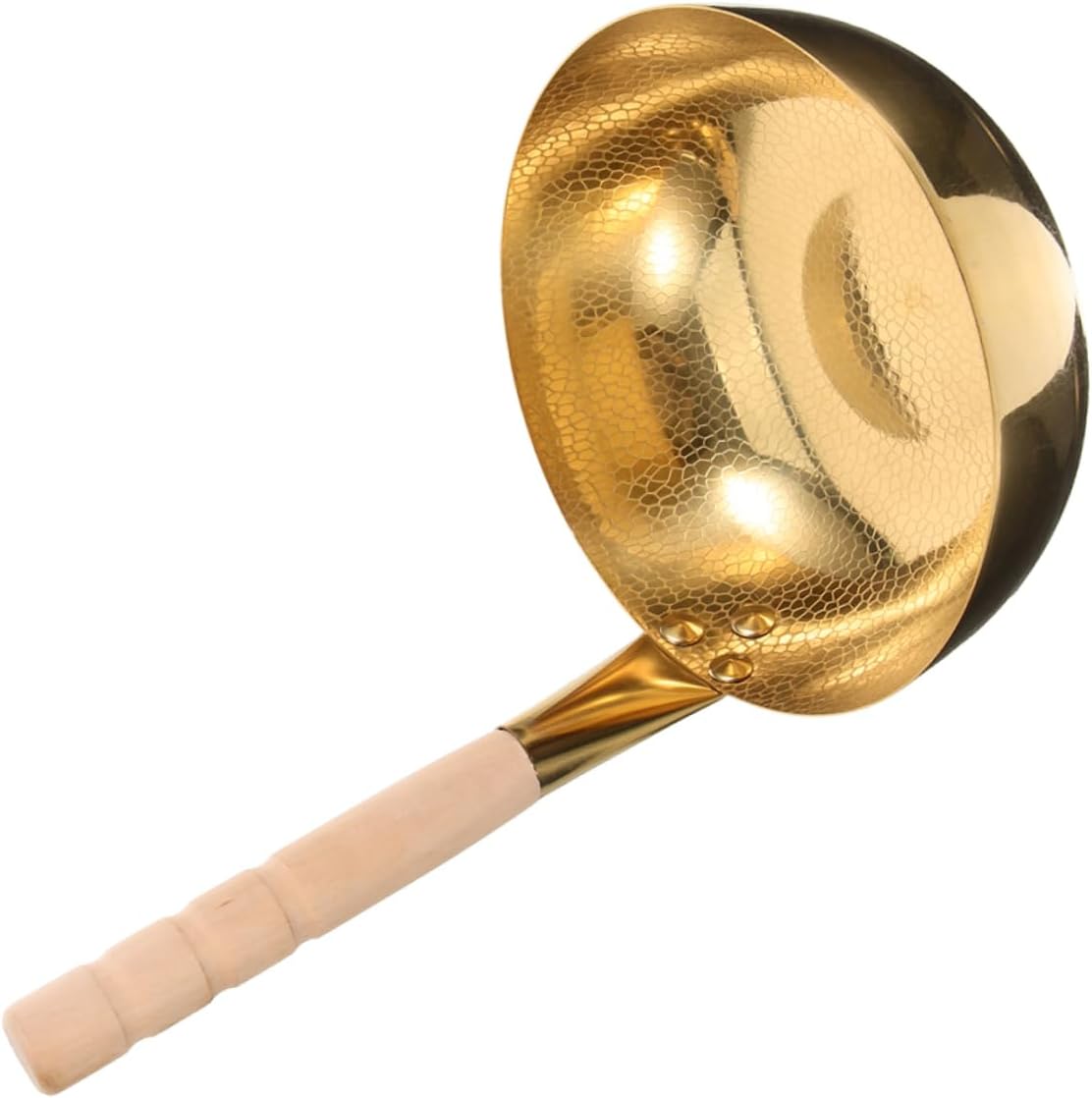 PRETYZOOM Stainless Steel Soup Pot Hammered Rice Noodle Pot Small Saucepan for Cooking Noodles Soups Porridge