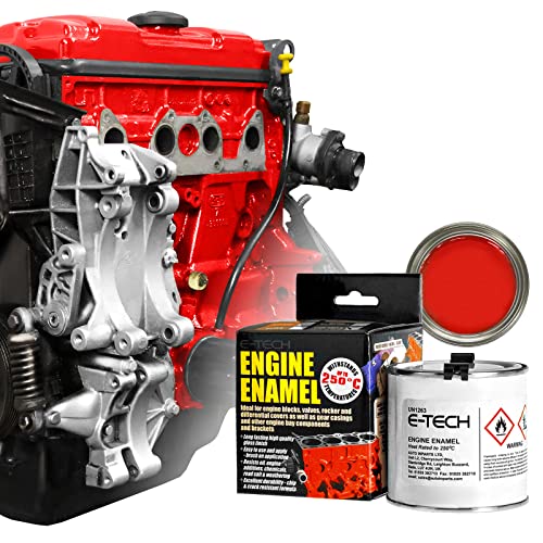 E-TECH EE03-R RED-Car/Bike Engine Enamel Paint-250ml