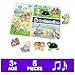 Spin Master Games, Cocomelon Chunky Musical Wooden Sound Puzzle, Plays Cocomelon Song, Kids Puzzle, Easy Activity Toy for Preschoolers, 5 Pieces, for Ages 3 & Up