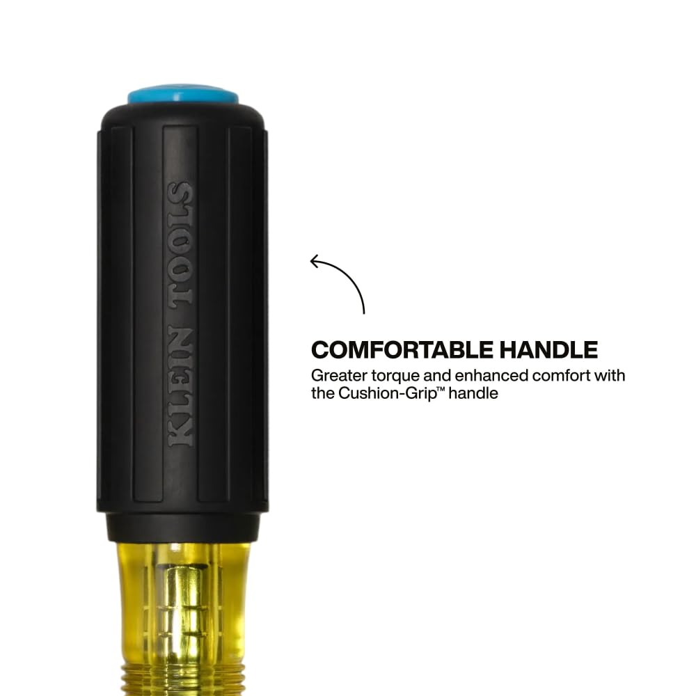 Klein Tools 65413MAGM Metric Magnetic Color-Coded Nut Driver