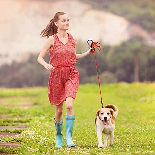 lynxking Check Cord Dog Leash Long Lead Training Tracking Line Comfortable Handle Heavy Duty Puppy Rope 10ft 15ft 30ft 50ft for Small Medium Large Dog - Thumbnail 6