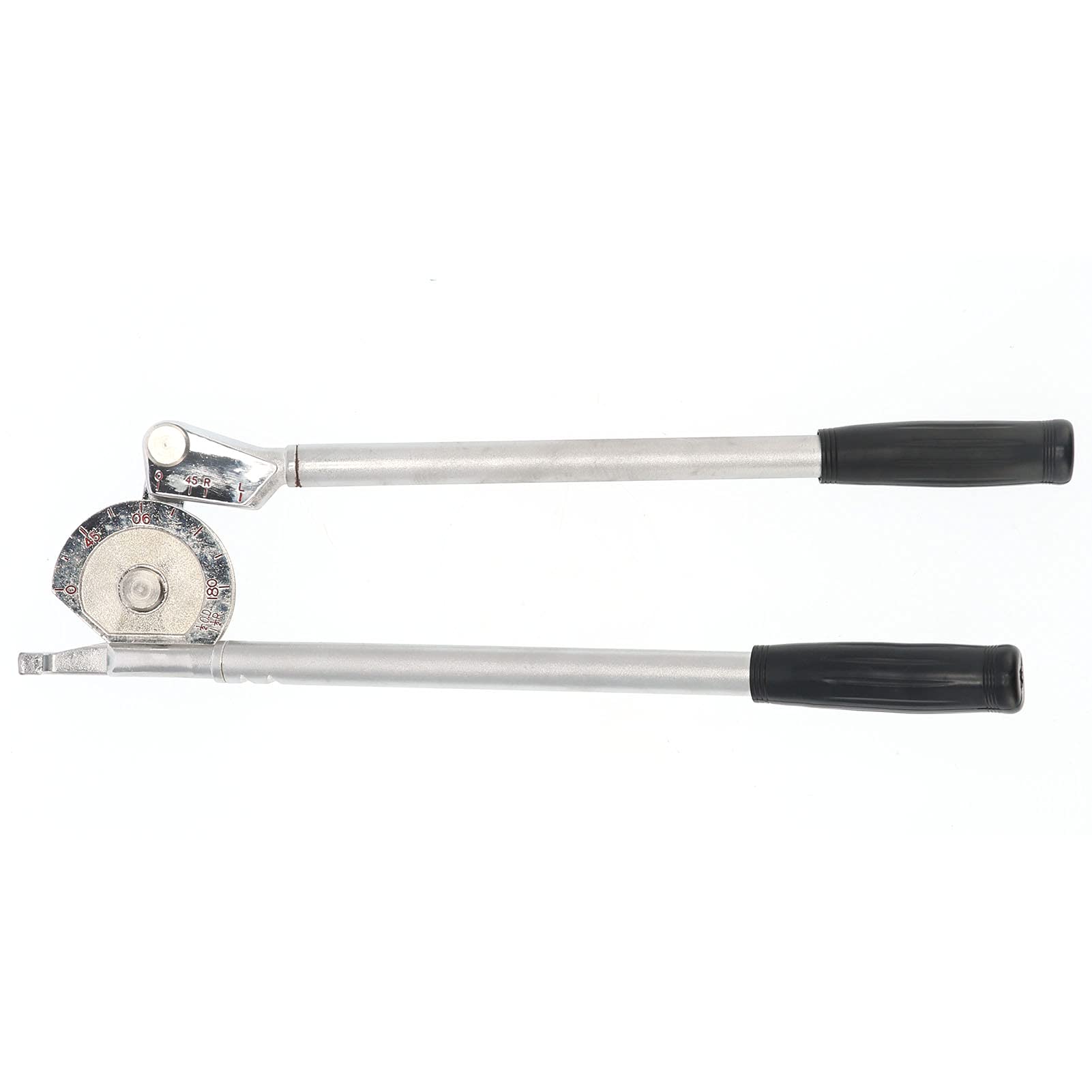 Yosoo Health Gear Piegatubi Manuale Piegatubi in Ghisa 1/2 Pollici a Leva da 180 Gradi Bordo Ispessito 25KN Scanalatura a Terra CNC per Idraulici Installatori HVAC Tubazioni e Tubi dei Freni