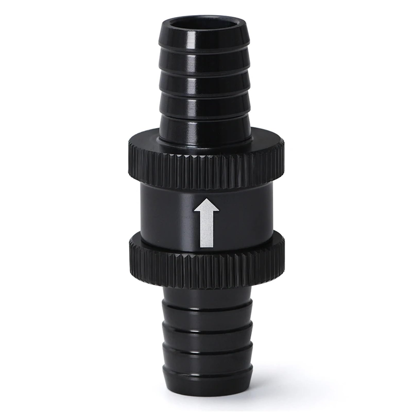 Clapet anti-retour de carburant noir 12mm pour éviter le désamorçage