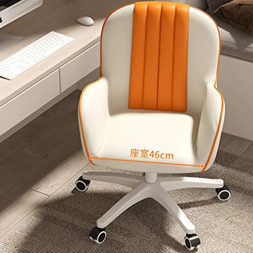 Chaise de bureau confortable avec roulettes et cuir moderne - 8