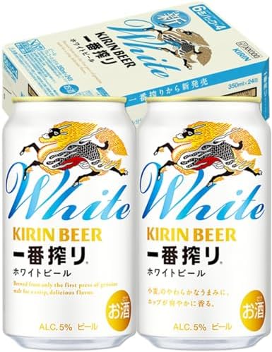 （23:00時点） 一番搾り キリン ビール350ml×24本[6缶×4] ホワイトビール 生ビール