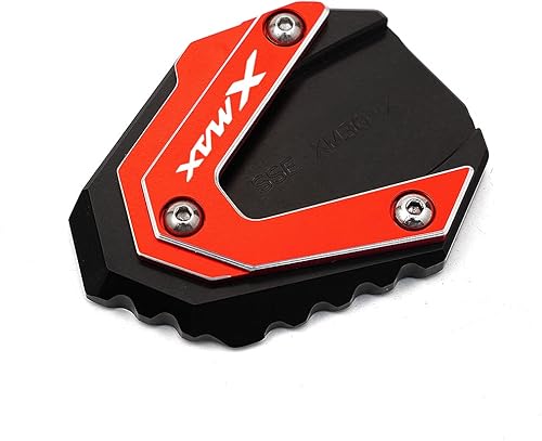 Vista 5 de MOWOK Para YAMAHA XMAX 300 125 250 400 XMAX300 Xmax250 Xmax400 Soporte lateral para motocicleta CNC y soporte auxiliar de columna X-MAX (azul)