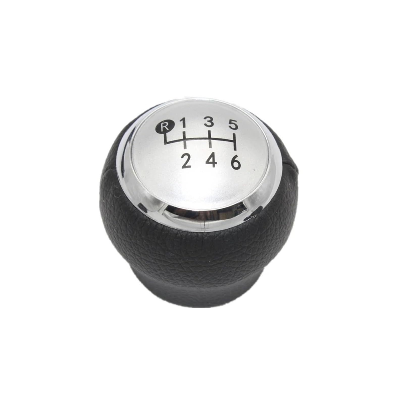 Sauanmnktp White Gearshift Knob For Toyota For Corolla E140 E150 2007-2013 Car-Tyling 6 Speed Gear Stick Shift Knob