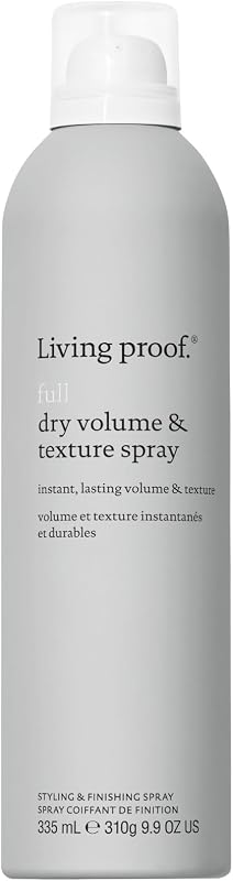 Full Dry Volume & Texture Spray – Instant Volume, Texture, Oil Absorption, Heat Protection, Lightweight Hold for Fine or Flat Hair