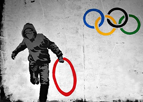 Potooart oNV[ A[g |X^[ LoXG _ A[g G Ǌ|G  CeAA[g   Vz (5, 40cm*50cm)