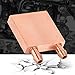 Wendry 40x40mm Copper GPU Water Cooling Block, Liquid Water Cooler Heat Sink System for PC Computer, CPU Graphics Radiator Heatsink, 40mm x 40mm x 10mm, Double U Channel