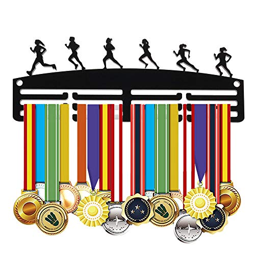 DHTOMC Sportmedaillehouder 300 x 115 x 5 mm acryl gepersonaliseerd 3-dieren-medaille-ophanghouder-rek decoraties weergeven - Image 7