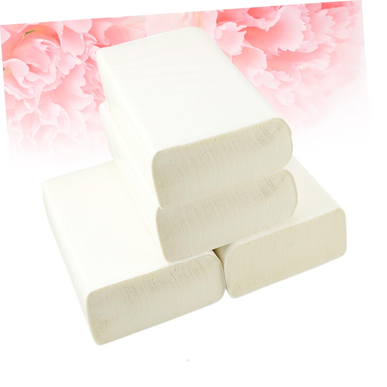 Essuie-tout Absorbant 4 Rouleaux en Pâte de Bois Cuisine