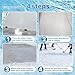 FULEIYA Plasti Ice Rink Liner for Backyard Ice Rink Kit Liner - 6Mil HDPE Plastic Sheeting Hockey Rink Liner with a Waterproof Repair Patch Tape, Backyard Rink Tarp, Grey, 26 x 33 Ft