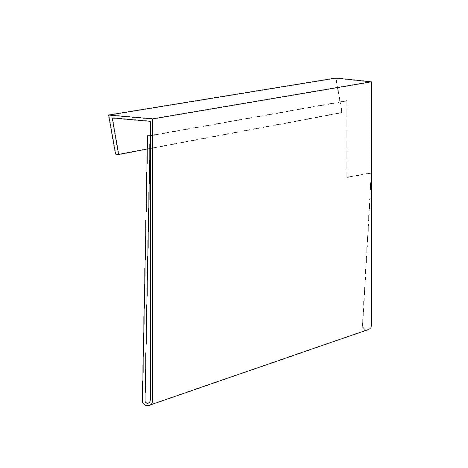 kaiserkraft | Buste portadocumenti con clip | sagomatura sul lato posteriore | inserimento laterale | per formato UNI A4 | conf da 100 pz