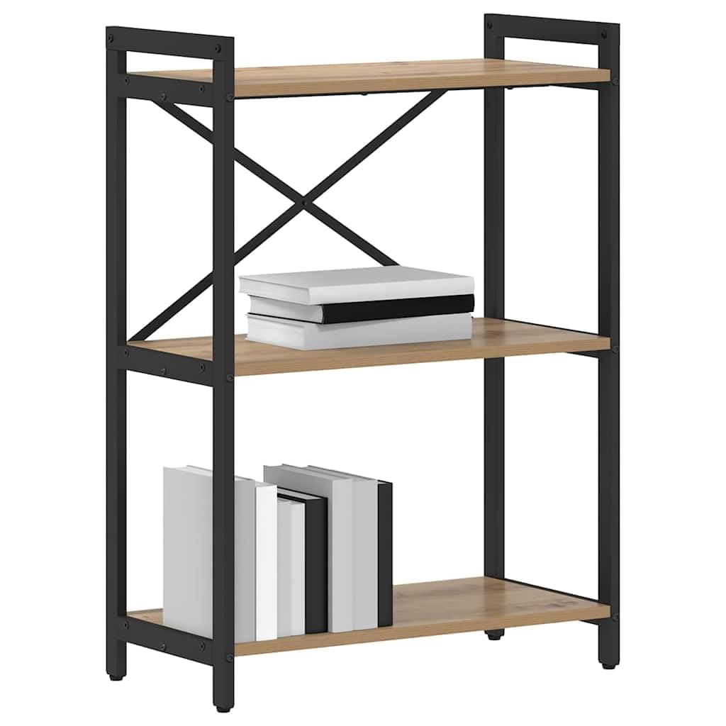 vidaXL Półka na książki 60 x 30 x 85 cm Drewno inżynieryjne