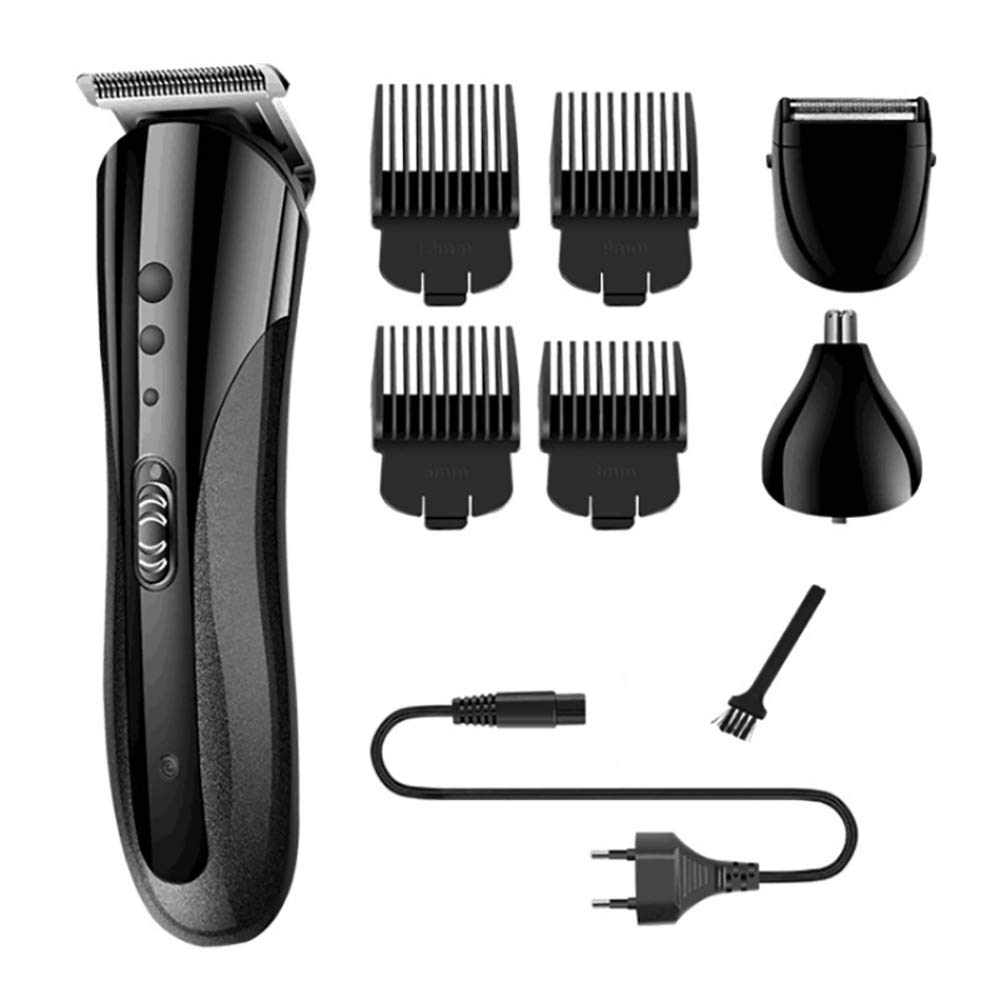 Beard Trimmer Kit for Men,Adokey in Waterproof Hair Clippers Shaver Body Nose Precision Rechargeable Cordless Multifunctional Grooming Set Men Professional