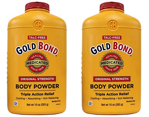 Gold Bond Med Pwdr Size 10z Gold Bond Medicated Powder Triple Action Relief(Pack of 2)